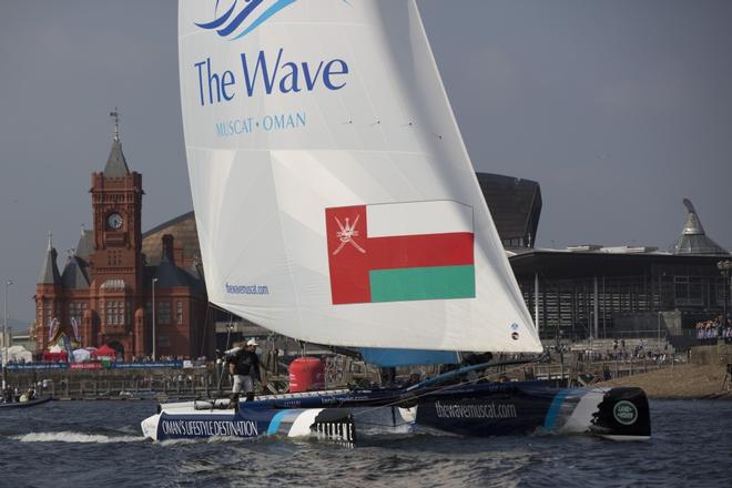 The Extreme Sailing Series 2013, Act six, - The Wave, Muscat signs new Extreme Sailing partnership with Oman Sail © Mark Lloyd http://www.lloyd-images.com